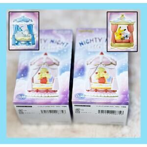 Re-ment Pokémon Nighty Night Figures 1 Pikachu Komala 2 Swablu Alolan Vulpix Lot